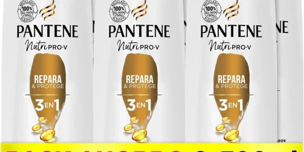 Chollo Pack x 6 Champú Pantene Pro-V Repara y protege 3 en 1 de 300 ml