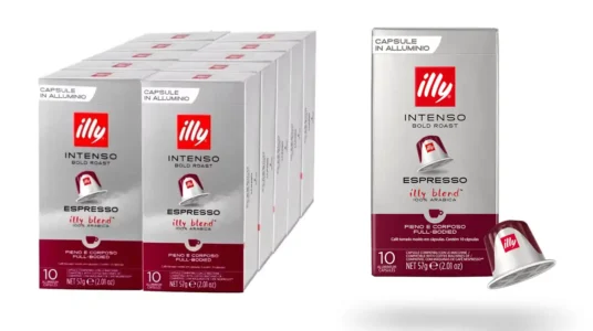 pack x100 cápsulas café Illy Espresso Intenso para Nespresso oferta