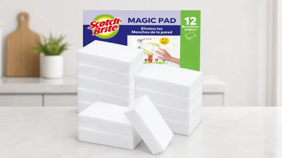 Pack x12 Scotch-Brite Esponjas Mágicas para quitar manchas sin productos químicos