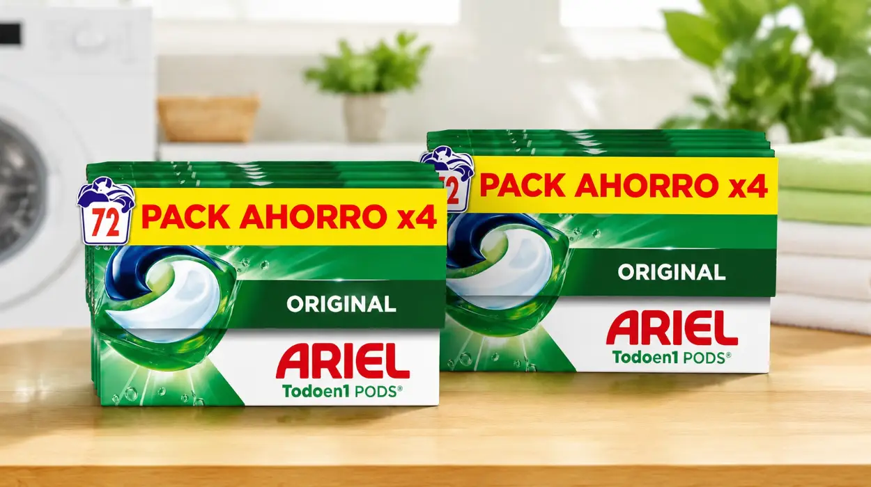 Pack x144 cápsulas Ariel PODs Todo en 1 Original