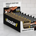 Pack x16 barritas Isostar High Protein 30 sabor Choco Crispy sin edulcorantes