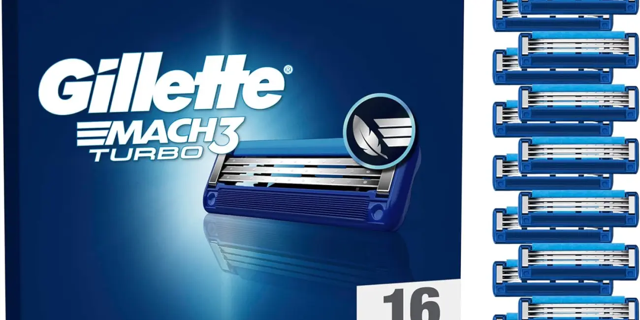 Pack x16 recambios Gillette Mach3 Turbo