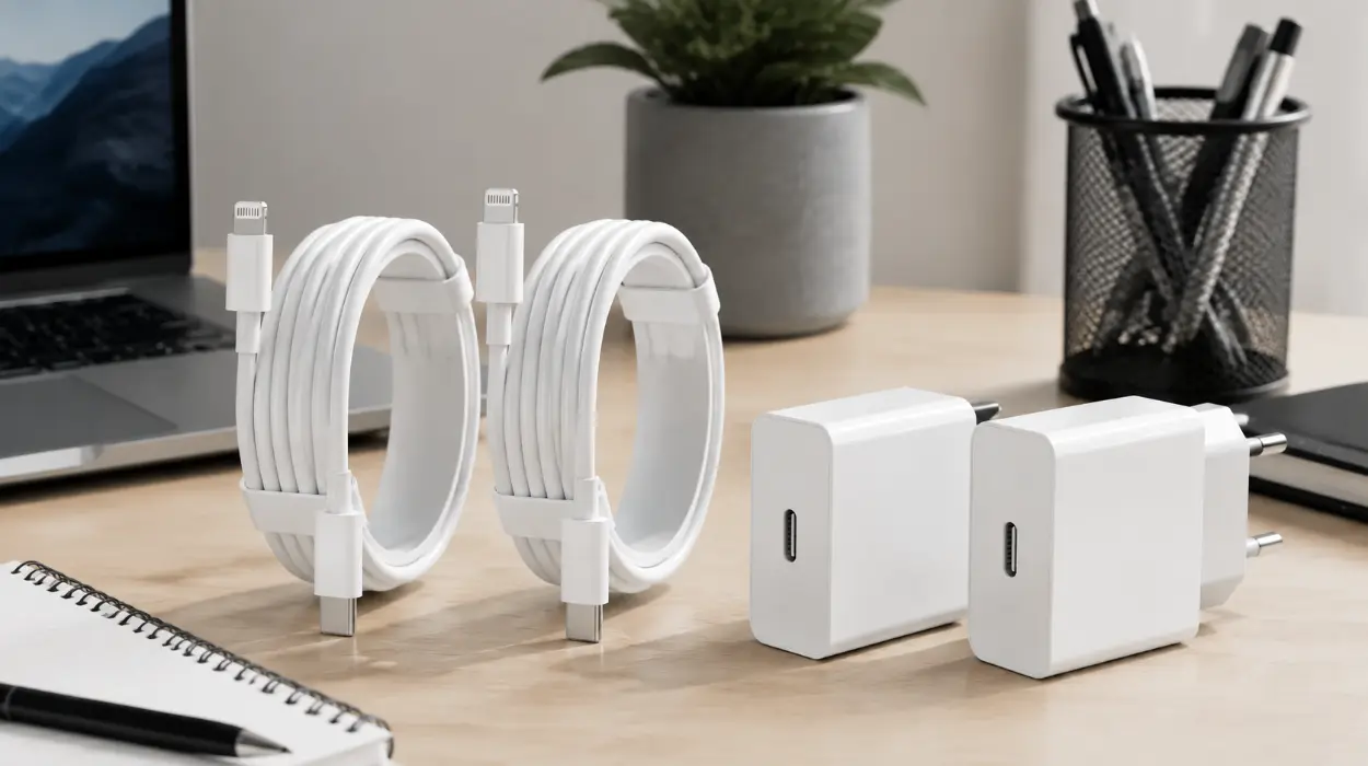 Pack x2 cargadores BSTOEM de 20 W con cable Lightning de 2 m