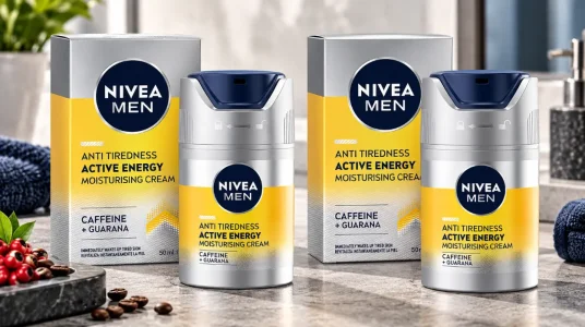 Pack x2 de crema NIVEA MEN Active Energy de 50 ml con cafeína y guaraná