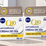 Pack x2 Nivea Q10 Crema de Día Antiarrugas SPF 30 de 50 ml