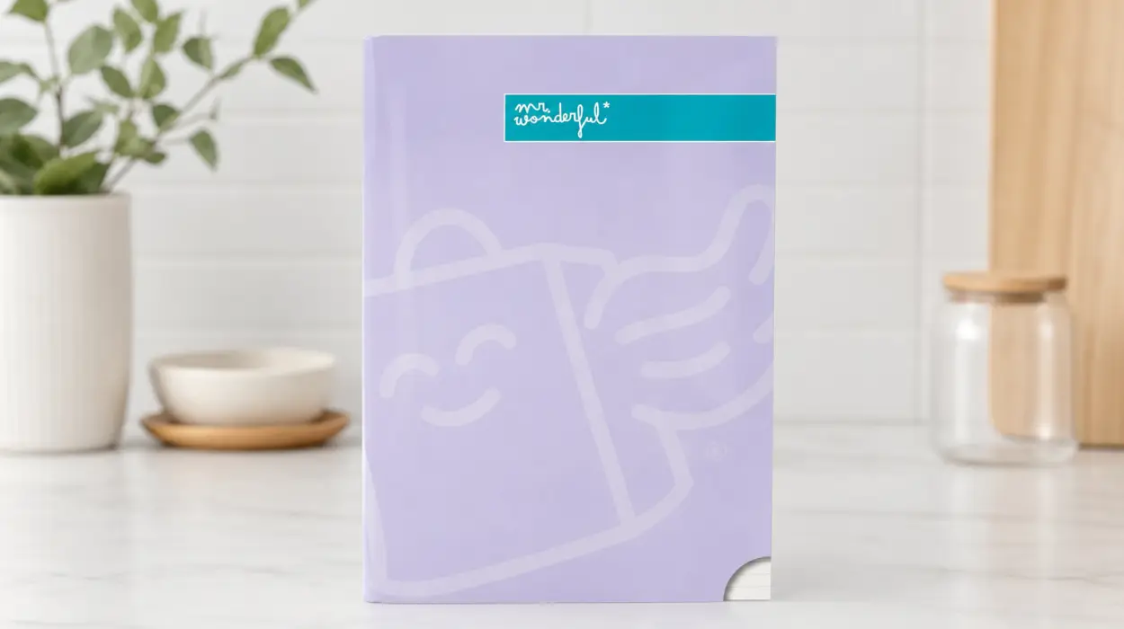Pack x2 libretas A4 Mr. Wonderful de 48 hojas pautadas