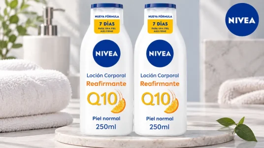 Pack x2 lociones corporales Nivea Q10 reafirmantes de 250 ml