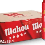 Chollo Pack x24 latas de cerveza Mahou 5 Estrellas de 33 cl