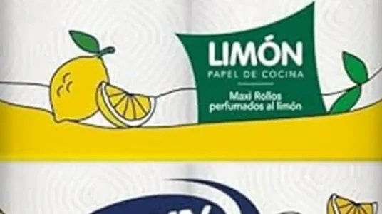 Chollo pack x24 rollos de papel de cocina extra absorbente nicky limón