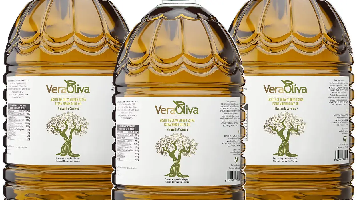 Pack x3 garrafas de Aceite de Oliva Virgen Extra VeraOliva de 5L