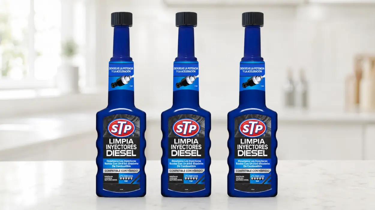 Pack de 3 limpiadores de inyectores diésel STP de 200 ml