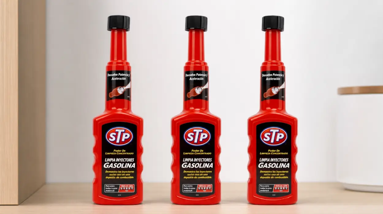 Pack x3 limpiadores de inyectores STP para gasolina de 200 ml