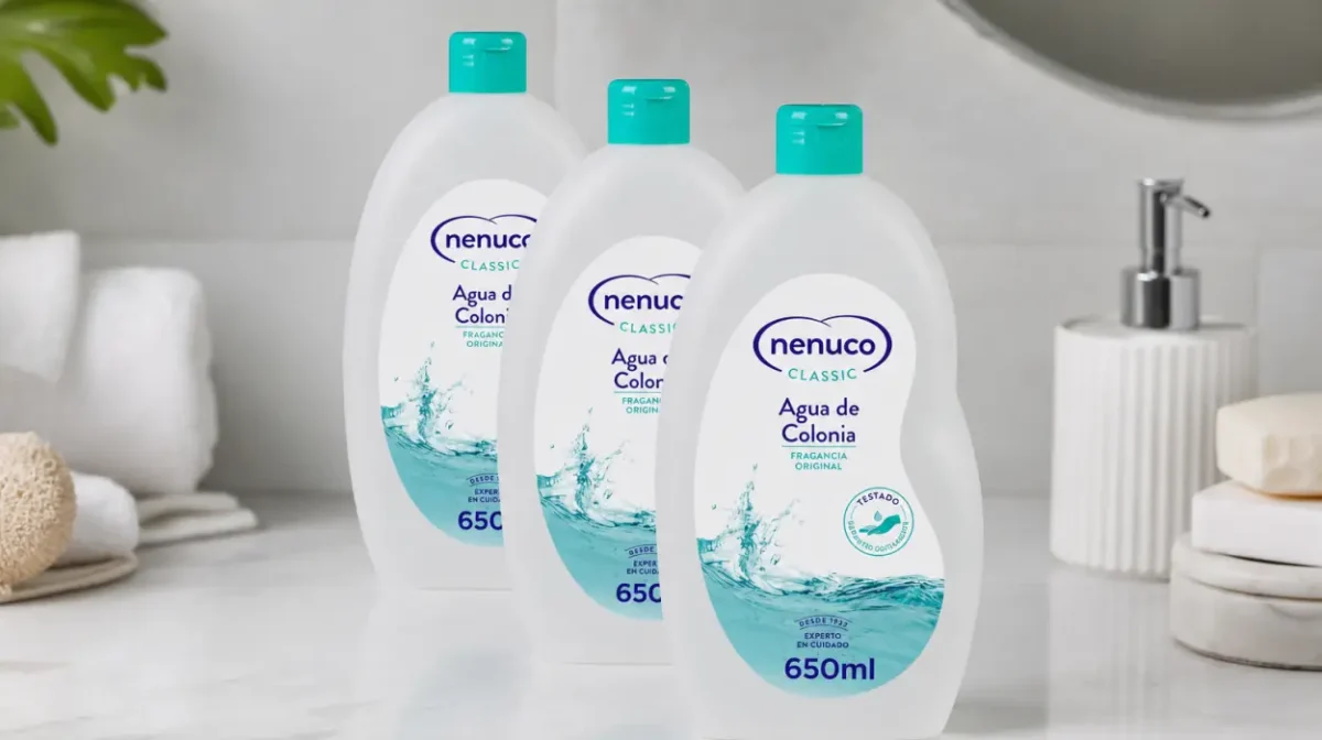 Pack x3 Nenuco Classic Agua de Colonia de 650 ml, fragancia original