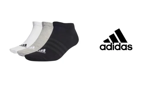 pack x3 pares de calcetines Adidas Thin Linear baratos