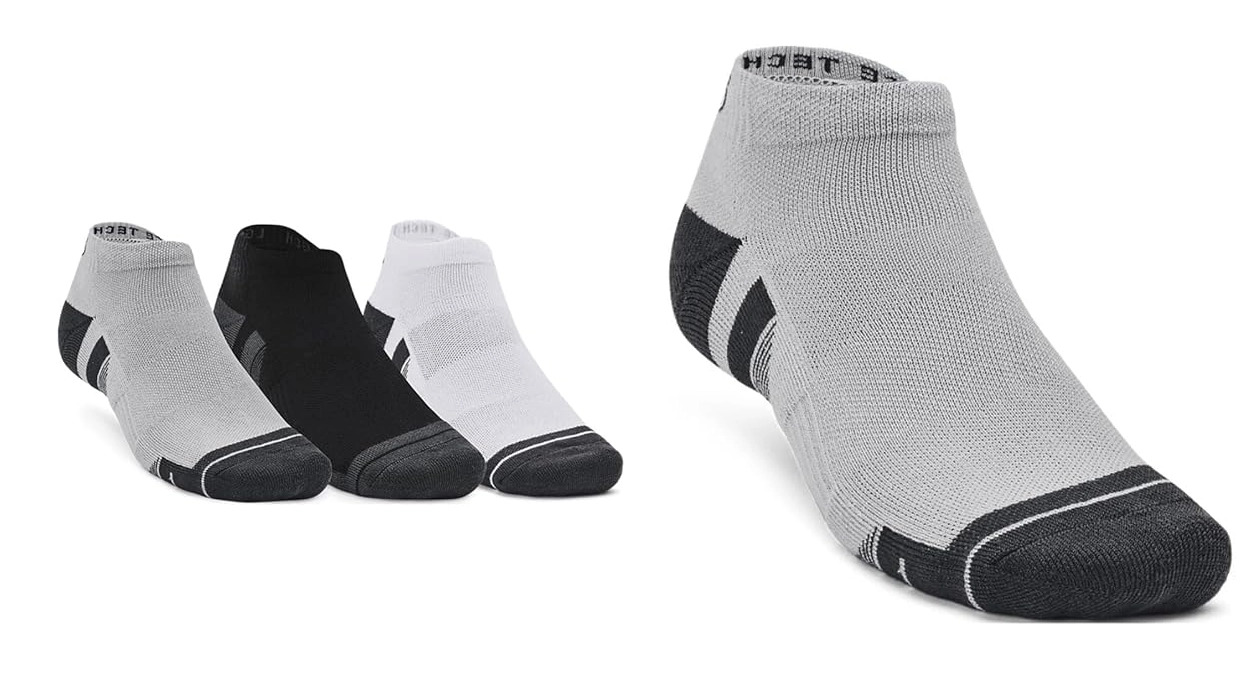 pack x3 pares de calcetines bajos Under Armour Performance Tech