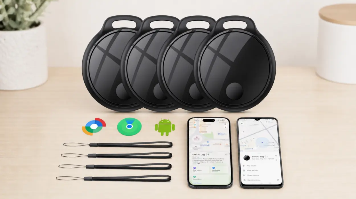 Pack x4 Smart Tag para localizar llaves, maletas y otros objetos