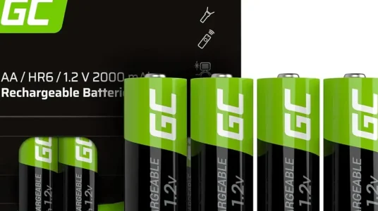 Chollo pack x4 pilas recargables green cell de alta capacidad 2000 mah aa