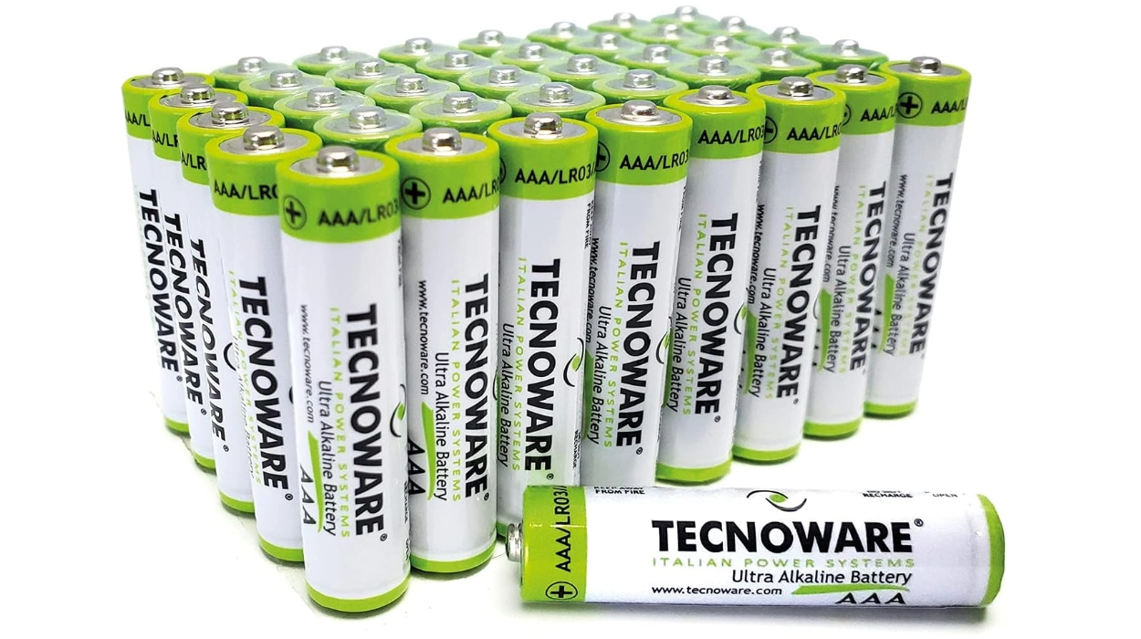 pack x40 pilas ultra alcalinas AAA de Tecnoware