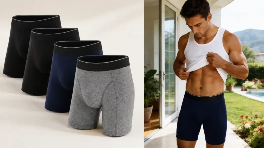 Pack x5 calzoncillos boxer Uniexcosm de algodón para hombre