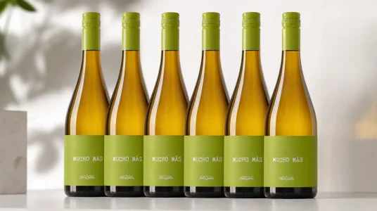 Pack x6 botellas de vino Mucho Más Blanco de 750 ml