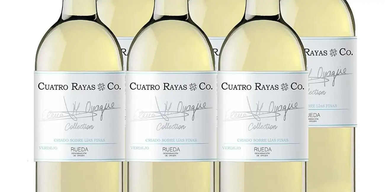 Pack x6 Vino blanco Cuatro Rayas #Co Elena M. Oyagüe Collection