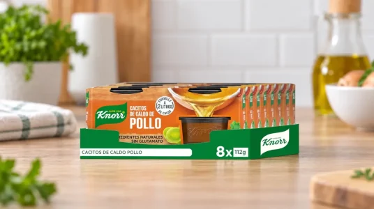 Pack x8 cacitos de caldo de pollo Knorr de 112 g