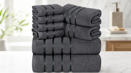 Juego de toallas Utopia Towels de 8 piezas para baño