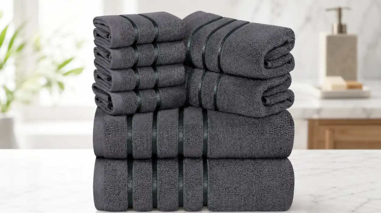 Juego de toallas Utopia Towels de 8 piezas para baño