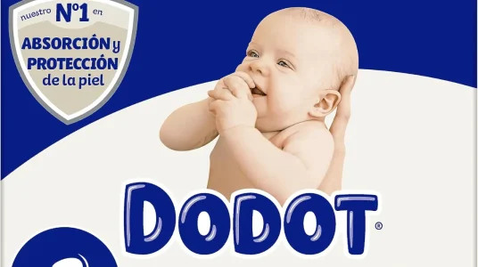 Pack x80 pañales Dodot Sensitive para bebé