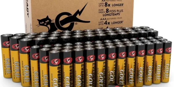 Chollo pack x80 pilas alcalinas eveready gold aa y aaa