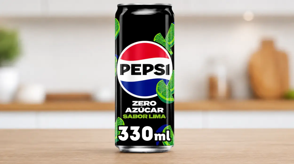 Pack x9 latas de Pepsi Zero Lima sin azúcar y sin calorías de 33 cl