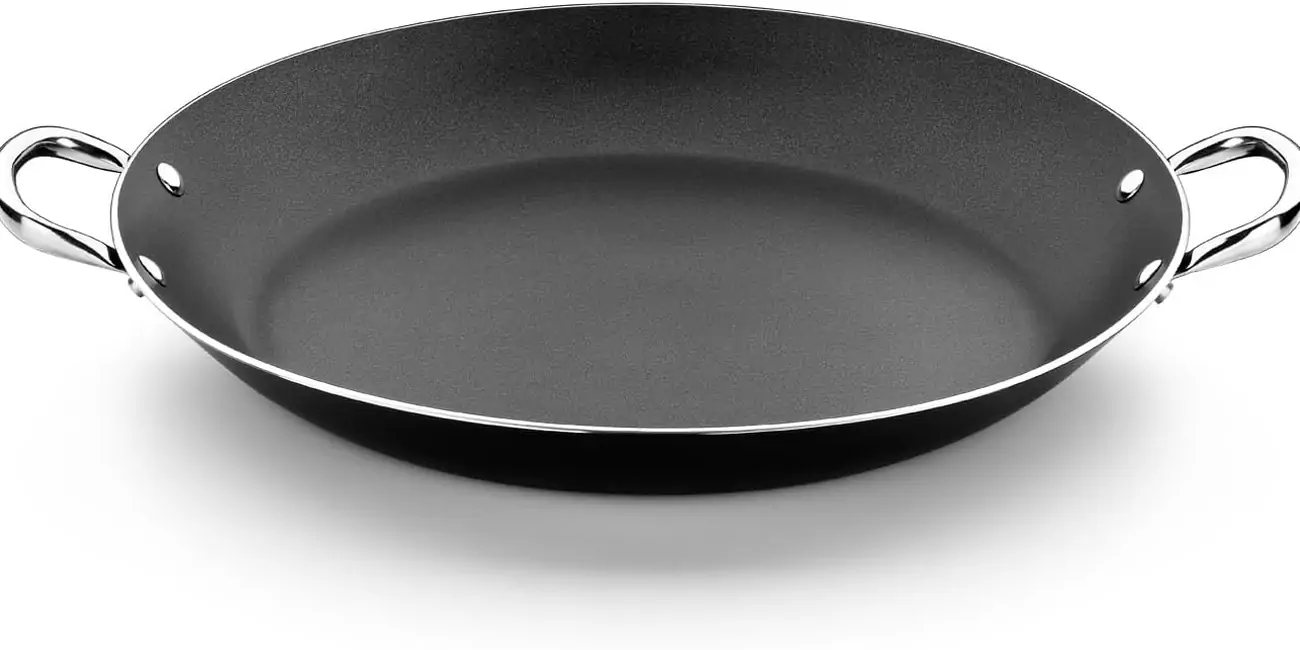 Paellera de aluminio Monix Resistent Plus antiadherente de 30 cm apta inducción