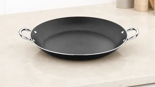 Paellera Monix Resistent Plus de aluminio antiadherente de 38 cm