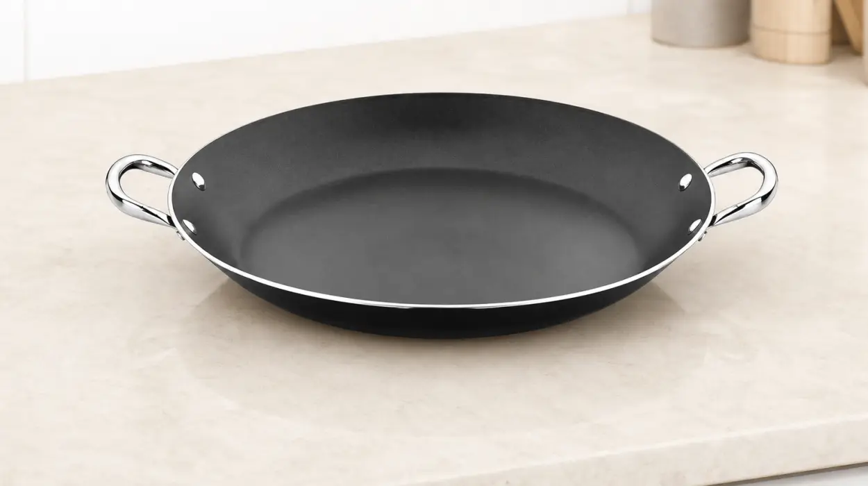 Paellera Monix Resistent Plus de aluminio antiadherente de 38 cm