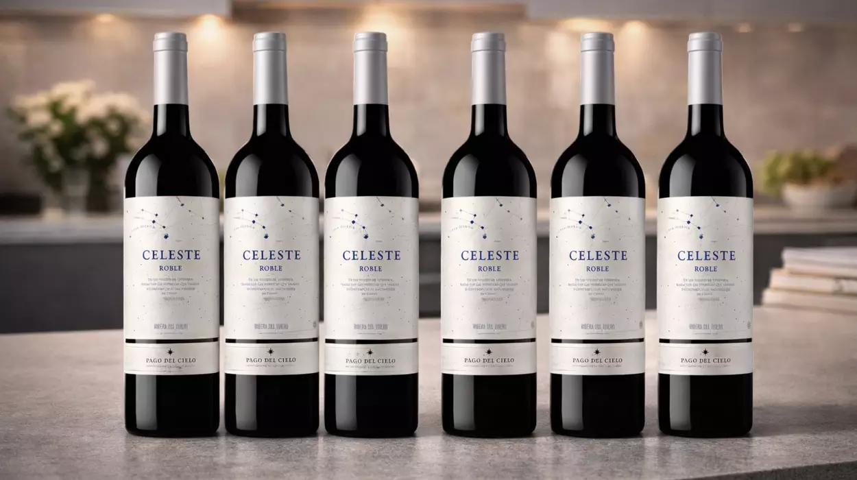 Pack x6 Botellas de vino tinto Pago del Cielo Celeste Roble de 750 ml barato en Amazon