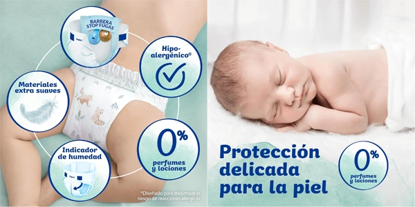 pañales Dodot Cuidado Total talla 2 oferta