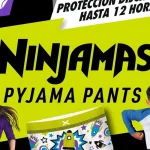 Pañales tipo braguita Dodot Ninjamas para niños de 8 a 12 años, protección nocturna antifugas