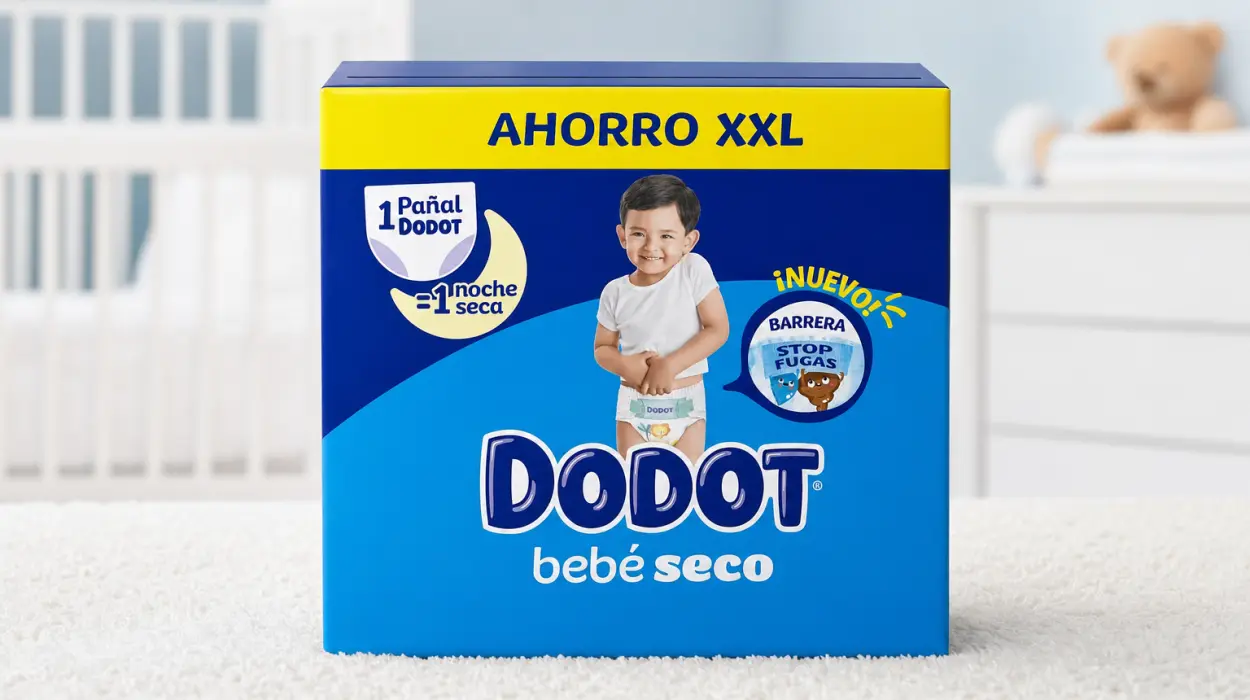 Pack x304 Pañales Dodot Bebé Seco talla 5 con triple protección antifugas