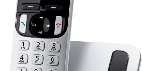 Chollo panasonic kx-tgc250 teléfono inalámbrico digital para personas mayores con bloqueo de llamadas no deseadas