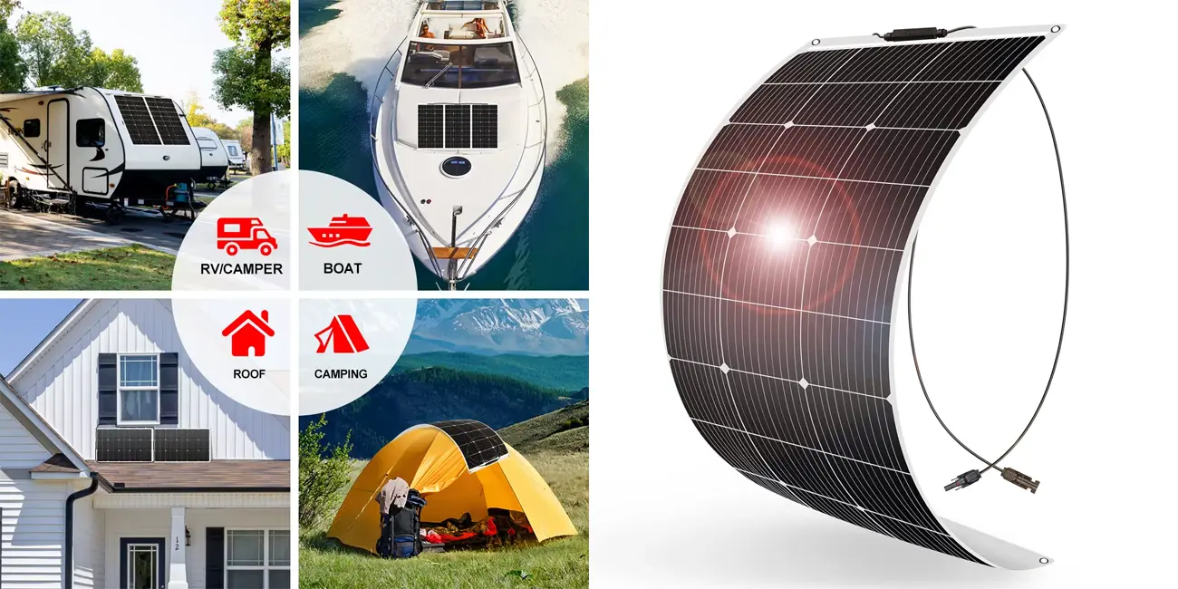 Panel solar flexible Dokio