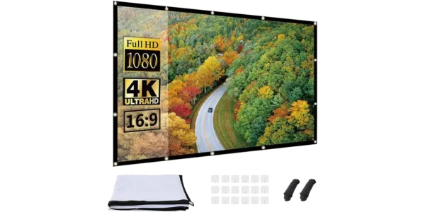 Pantalla para proyector OWILLZ de 120 pulgadas