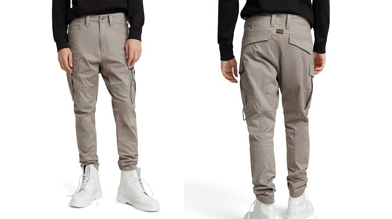 Pantalón cargo G-STAR Zip Pocket 3D Skinny barato