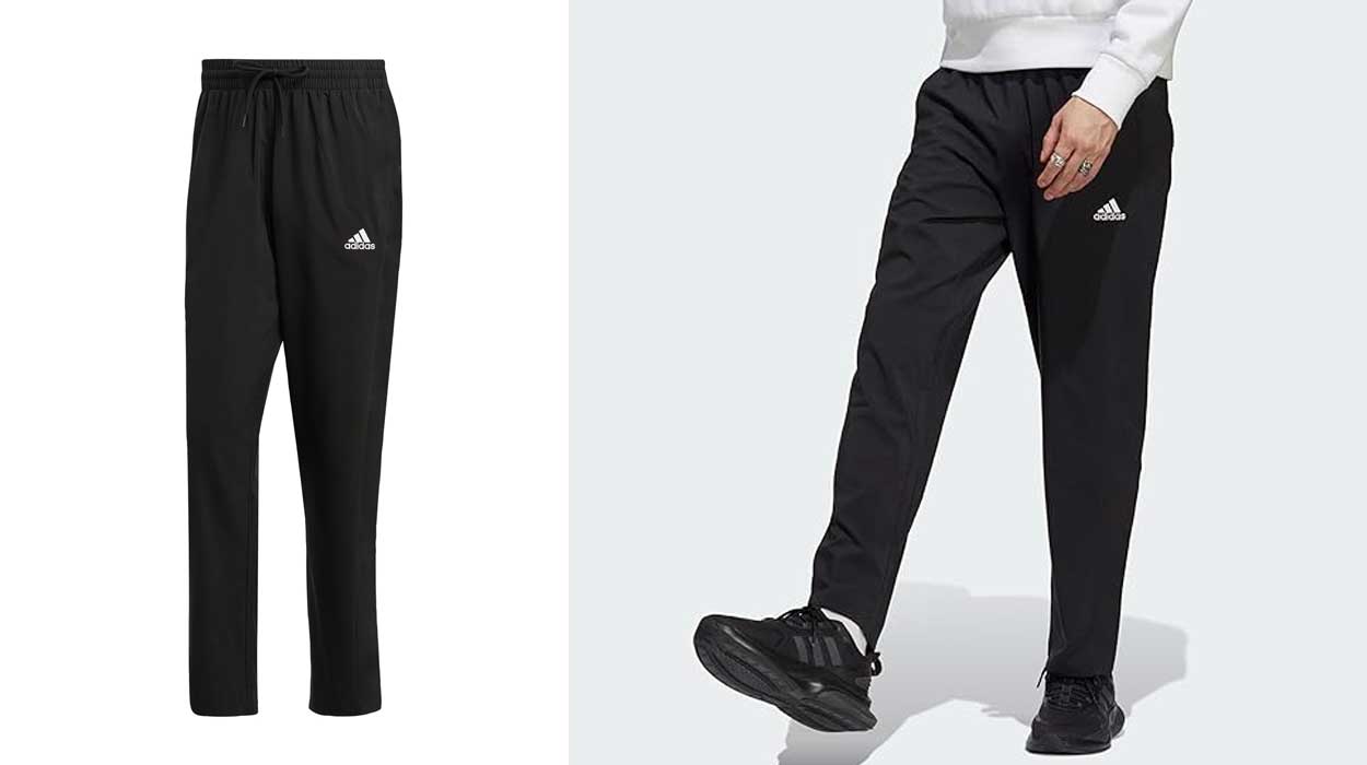 Estos pantalones deportivos Adidas estan rebajadisimos en tallas para hombres altos Aprovecha