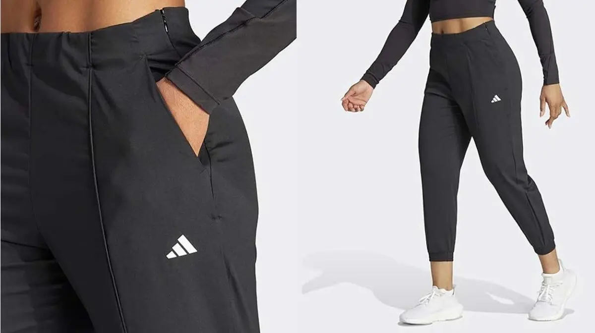 Este es el pantalón jogger de Adidas para mujer más vendido en Amazon y hoy tiene un 48% de descuento