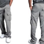 Pantalón de chándal corte recto hombre barato