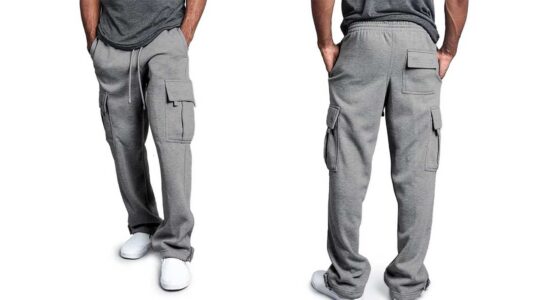 Pantalón de chándal corte recto hombre barato