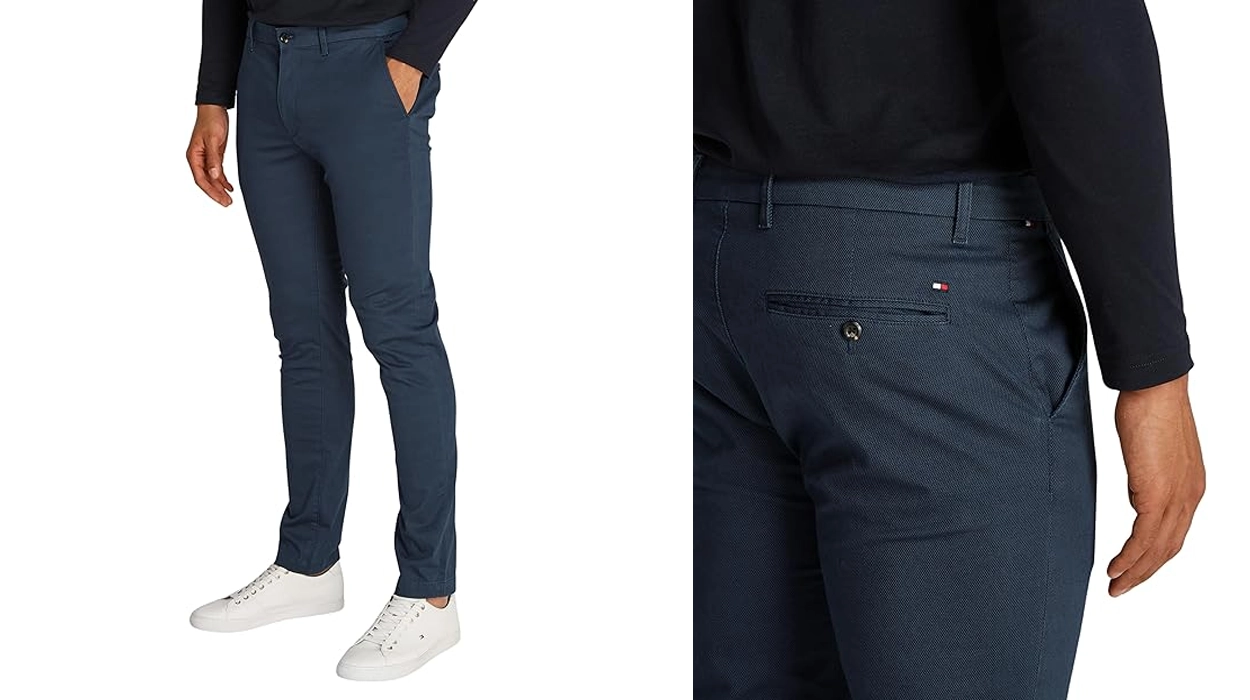 pantalón chino Tommy Hilfiger slim barato
