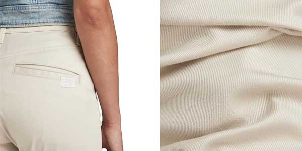 Pantalón chino G-Star RAW Slim mujer oferta