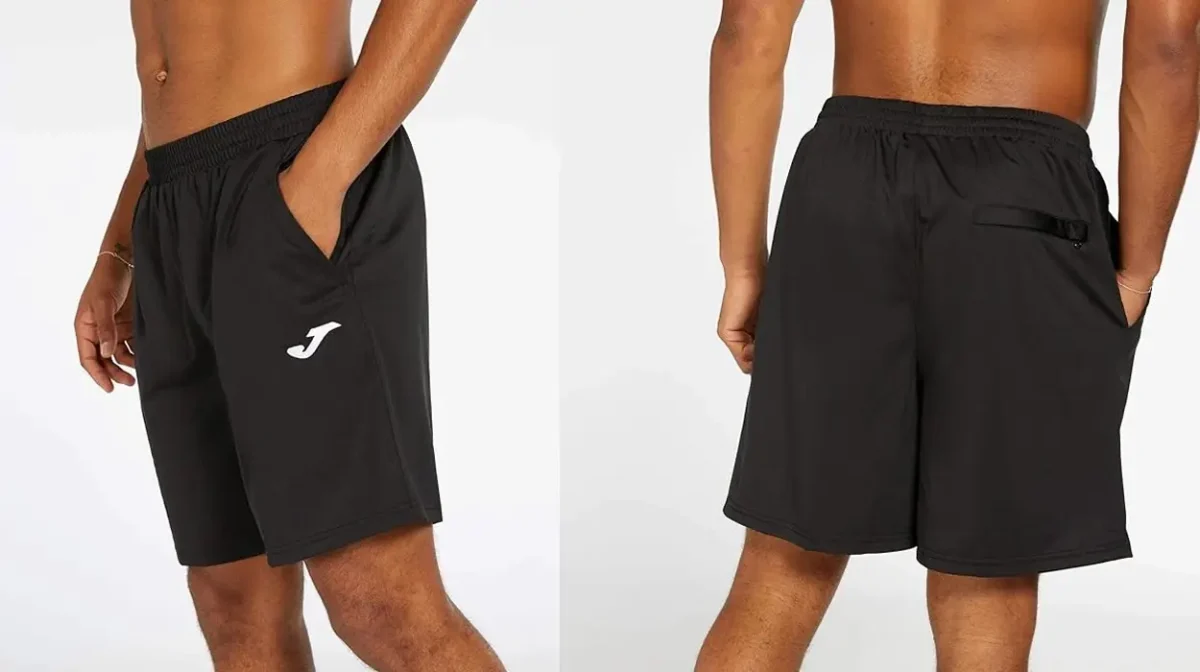 Pantalón corto Joma Costa II color negro en tallas para adulto y niños