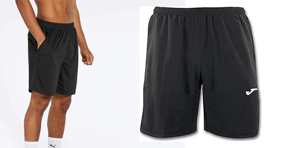pantalón corto Joma Costa II en color negro oferta